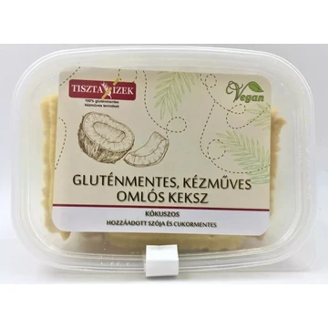 Tiszta Ízek  Kókuszos  gluténmentes, kézmûves omlós keksz 180g