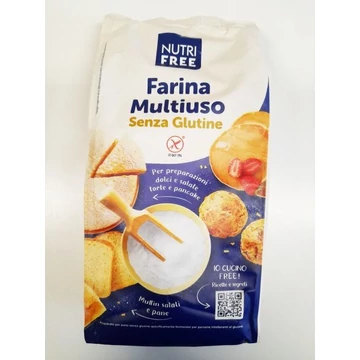 Nutri Free Farina Multiuso - Univerzális gluténmentes lisztkeverék 1kg