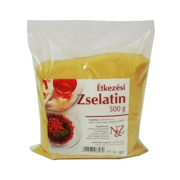 N&Z ÉTKEZÉSI ZSELATIN 200 BLOOM 500 G