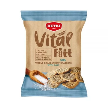 Detki vitál fitt teljeskiõrlésû kréker sós 100 g