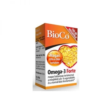 BioCo Omega-3 Forte Megapack 100db lágyzselatin kapszula