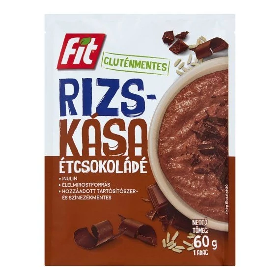 Fit Reggeli rizskása inulinnal és étcsokoládéval gluténmentes 60g