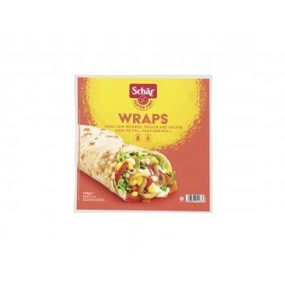 Schar (Schär) Wraps gluténmentes tortilla lap 160g