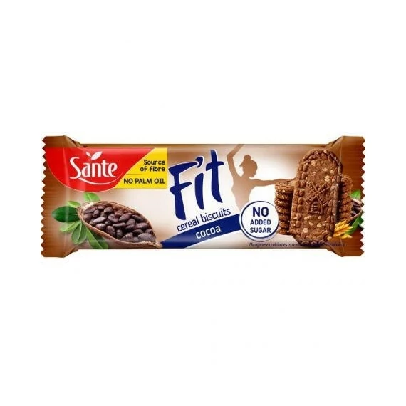 Sante Fit keksz kakaós hozzáadott cukor nélkül 50g