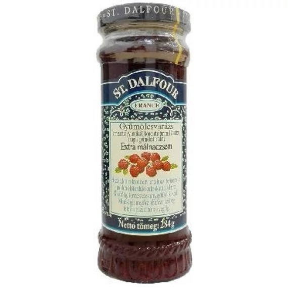 St.Dalfour lekvár málna 284g