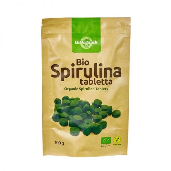 BiOrganik BIO spirulina tabletta 100g