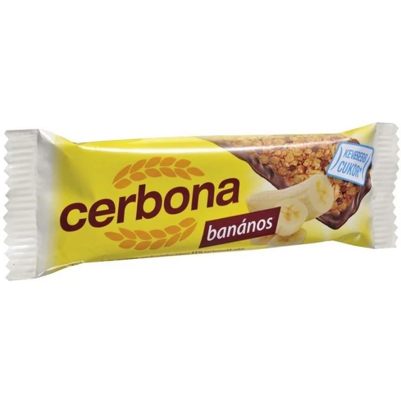 Cerbona szelet banános 20g