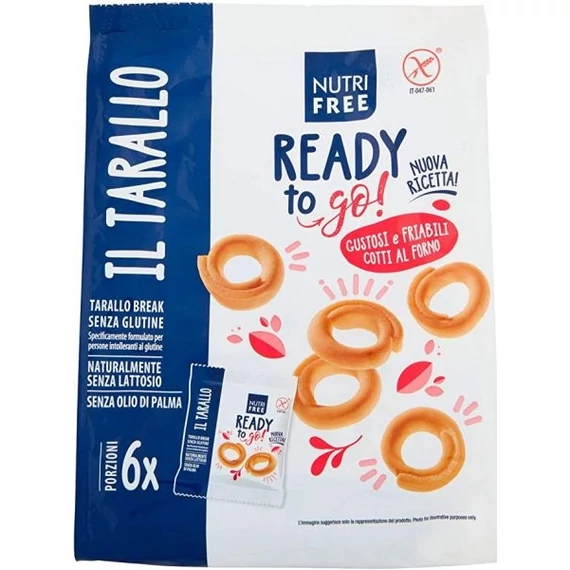 Nutri free tarallo break sós karika 180 g