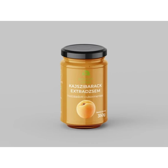 Premium Natura csökkentett energia tartalmú extra dzsem édesítõszerekkel kajszibarack 350 g