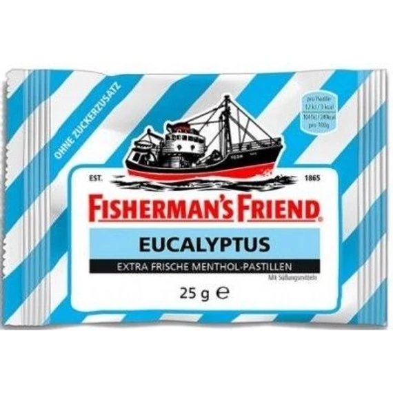Fisherman's Friend extra erõs mentolos-eukaliptuszos cukorka 25g
