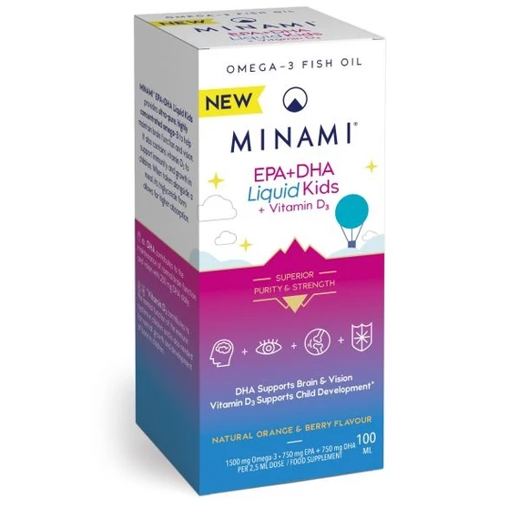 Morepa epa+dha liquid kids+vitamin d3 étrendkiegészítõ 150 ml