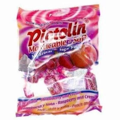 Intervan Pictolin gyümölcsös cukormentes puhakaramell 65g