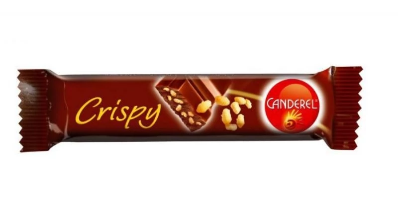 Canderel crispy tejcsokoládé szelet ropogós gabonával 27g