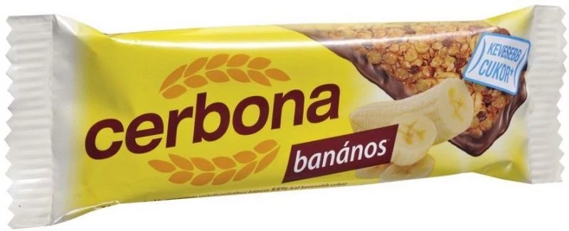 Cerbona szelet banános 20g