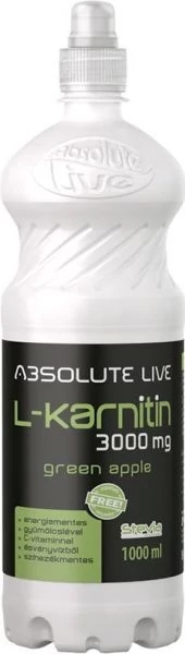 Absolute Live L-karnitin ital zöldalma 1000ml