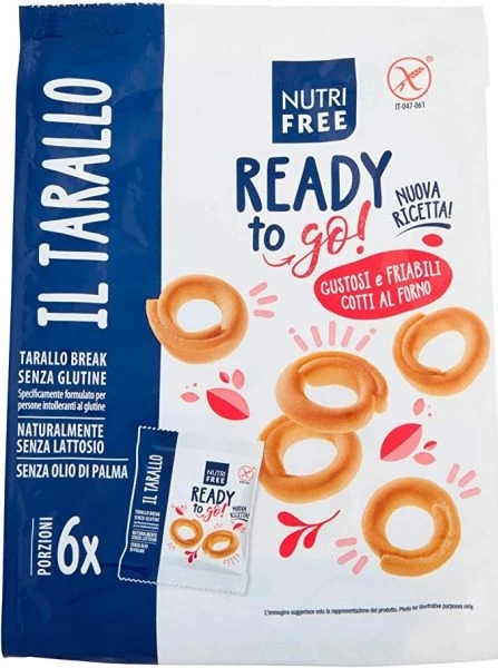Nutri free tarallo break sós karika 180 g
