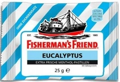Fisherman's Friend extra erõs mentolos-eukaliptuszos cukorka 25g