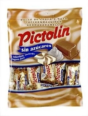 Intervan Pictolin toffee karamell ízû cukormentes tejszínes cukorka 65g