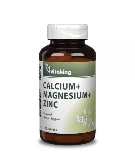 Vitaking CalMag + Cink (100) tabletta