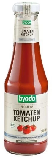 Byodo bio ketchup cukormentes 500ml
